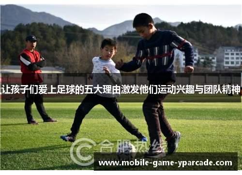 让孩子们爱上足球的五大理由激发他们运动兴趣与团队精神